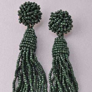 Tassel Beaded Earrings